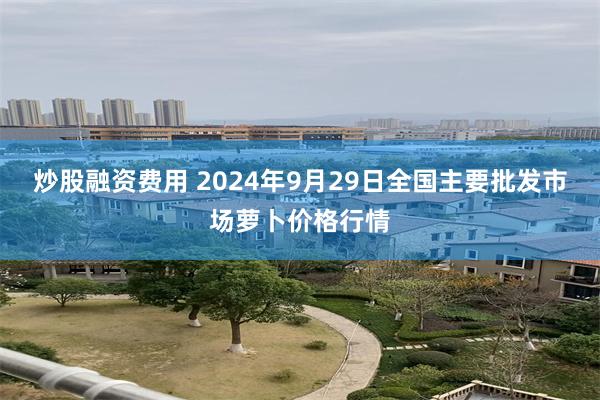 炒股融资费用 2024年9月29日全国主要批发市场萝卜价格行情