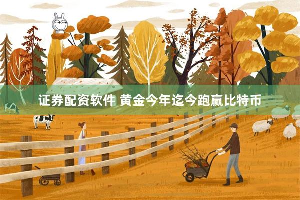 证券配资软件 黄金今年迄今跑赢比特币